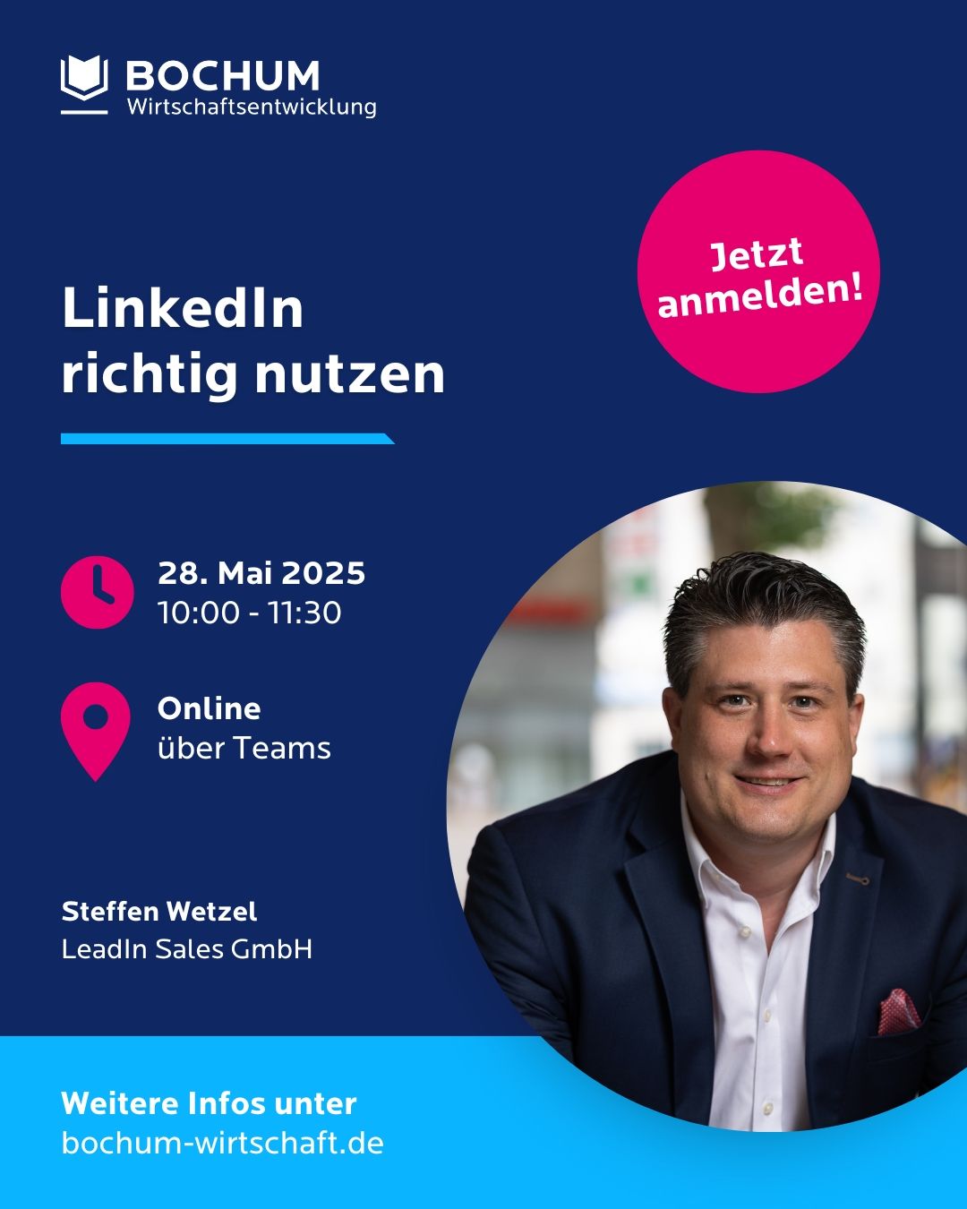 LinkedIn richtig nutzen - Bochum Startup